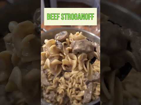 Beef Stroganoff | Comfort Food | How to Make Beef Stroganoff #thesauceandgravychannel