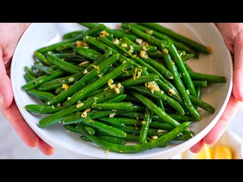 Garlic Butter Sautéed Green Beans Recipe