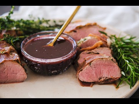 Dinner Recipe: Sous Vide Prosciutto Wrapped Pork tenderloin By Everyday Gourmet with Blakely