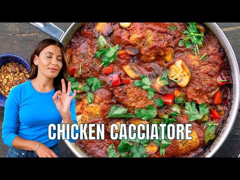 How to Make Chicken Cacciatore - The Mediterranean Dish