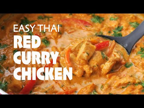 Easy Thai Red Curry Chicken {One Pot, 30-Minute Meal}