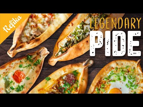 Legendary PIDE recipe! Some call it Turkish Flat Bread! Simple, vegeterian and full on versions!..