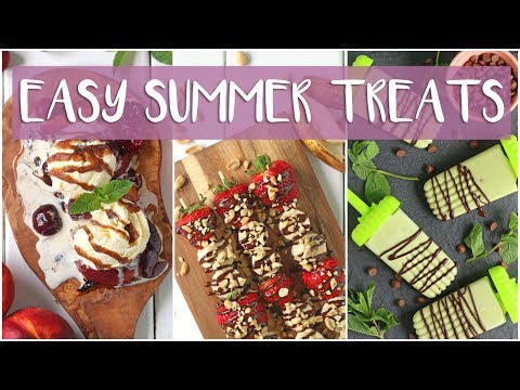 6 DIY SUMMER TREATS YOU NEED TO TRY! | Collab w/ Clean &amp; Delicious