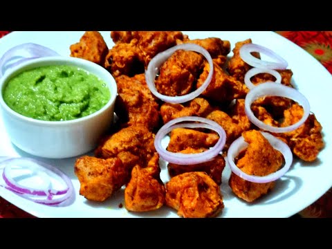 Iftar Recipe Best Crispy Chicken Pakora With Raw Mango Chutney❤️|कच्चा आम का चटनी और चिकन पकोड़ा।