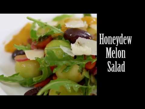 Nick Stellino Cooking School Honeydew Melon Salad