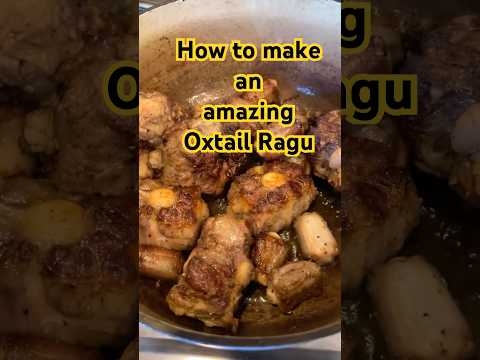 Fall in love with Oxtail Ragu! Follow these easy, simple steps to create this Italian classic!