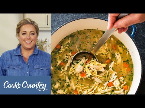 How to Make Old-Fashioned Chicken Noodle Soup