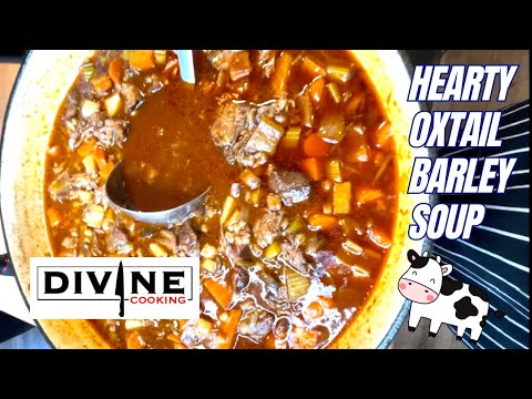 Hearty Oxtail and Barley Soup