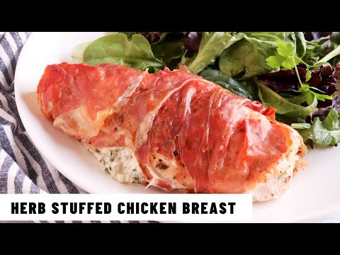 HERB STUFFED CHICKEN BREAST | Easy Recipe | Jehan Can Cook