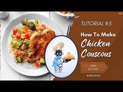 Flavorful Moroccan Chicken Couscous Recipe | Subscribe and Like for a Taste of Morocco!