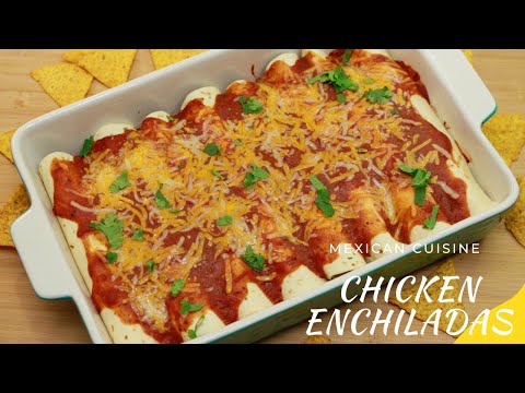 Chicken Enchiladas Mexican Cuisine