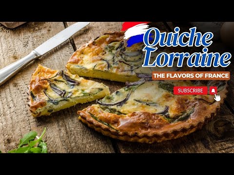 &quot;The Flavors of France: Exploring Quiche Lorraine&quot; #imagenishvideos #viral