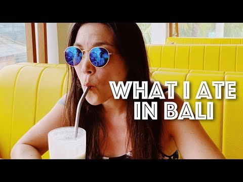 WHAT I ATE IN BALI (VEGAN) | Lauren In Real Life