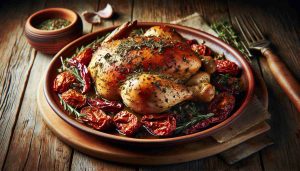 Delightful Tuscan Herb-Infused Chicken with Sun-Dried Tomatoes