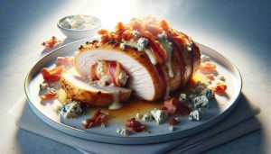 Bacon and Blue Cheese Stuffed Chicken Breast