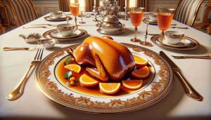 Luxurious Aux Delices Duck with Orange Glaze