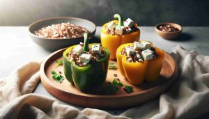 Elegant Quinoa and Feta Stuffed Bell Peppers