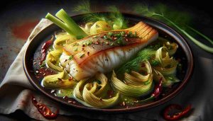 Baked Cod with Fennel and Red Pepper Flex