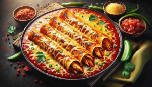 Tex-Mex Chicken Enchiladas: A Spicy and Cheesy Southwest Delight