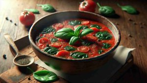 Hearty Tuscan Tomato and Spinach Soup