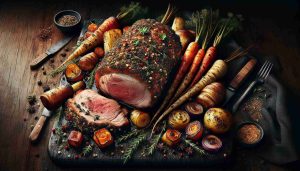 Succulent Herb-Rubbed Roast Pork Loin with Root Vegetables