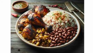 Jerk Chicken with Rice and Beans: A Flavorful Caribbean Indulgence