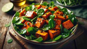 Sweet Potato and Watercress Salad with Tangy Honey-Lime Dressing