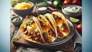 Mexican Chorizo Breakfast Tacos Delight: A Zesty Morning Feast