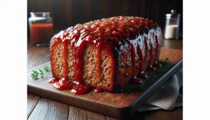 Mountain Meatloaf with Tangy Tomato Glaze