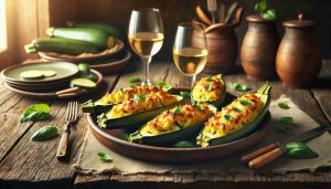 Stuffed Zucchini Boats: A Delectable and Healthy Mediterranean Delight