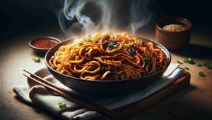 Delicious Aromatic Noodles with Nutty Sauce