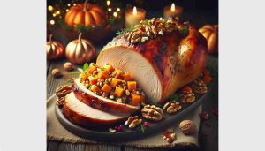 Pumpkin & Walnut Stuffed Turkey Breast: A Festive Delight for the Holidays