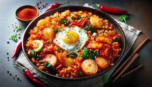 Spicy Korean Kimchi Fried Rice: A Flavorful and Comforting One-Pan Meal