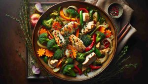 Hearty Thyme Chicken and Vegetable Stir-Fry