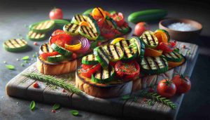 Grilled Vegetable Bruschetta: A Delightful Symphony of Garden Freshness on Toasted Bread