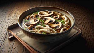 Luxurious Mushroom and Miso Udon Soup