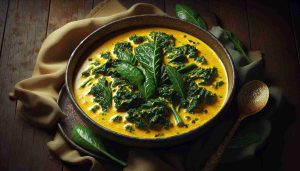 Velvety Thai Coconut Yellow Curry with Kale