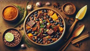 Feijoada: A Traditional Brazilian Black Bean Stew with Rich Flavors and History