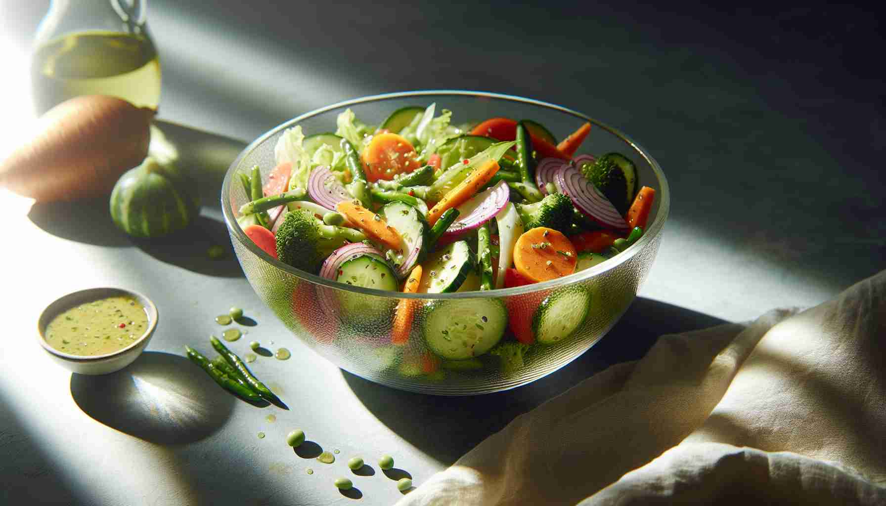 Exquisite White Wine Vinaigrette Vegetable Medley