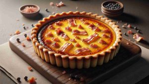 Quiche Lorraine: A Classic French Tart with Rich Bacon and Egg Custard