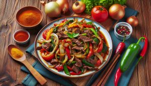 Peruvian Lomo Saltado: A Flavorful Stir-Fry of Beef, Vegetables, and Spices