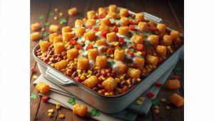 Tex-Mex Tater Tot Casserole: A Bold Fusion of Southwest Flavors and Comfort Food