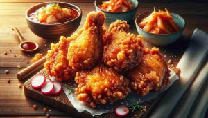 Deliciously Crunchy Korean Fried Chicken