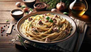 Spaghetti Carbonara: A Timeless Classic from Rome with a Creamy, Meaty Twist