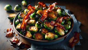 Roasted Brussels Sprouts with Bacon and Balsamic Glaze: A Crispy and Flavorful Side Dish Perfect for Any Meal