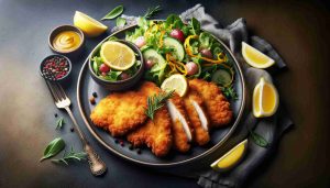 Hearty Chicken Milanese: Crisp Breaded Chicken Cutlets with a Lemon Zest Side Salad