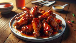 Tangy Thai Chicken Wings with Honey and Sriracha Glaze