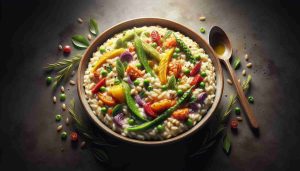 Heavenly Venetian Risotto: A Creamy Concoction of Arborio Rice, White Wine, and Fresh Vegetables