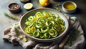 Zucchini Ribbon Salad with Lemon-Herb Vinaigrette