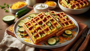 Zucchini and Cheddar Waffles: A Savory Twist on a Classic Brunch Favorite